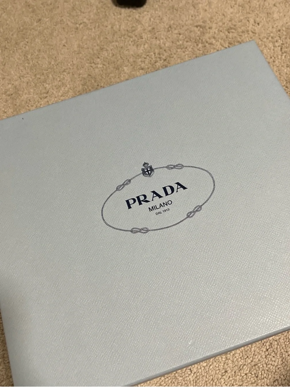 Prada Black Leather Lug-Sole Loafers with Triangle Logo - Picture 10 of 10